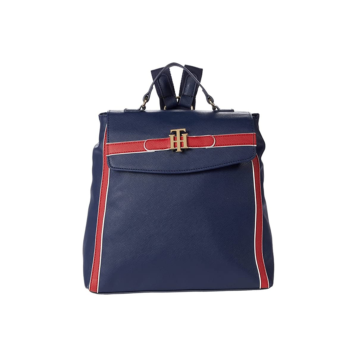 

Рюкзак Tommy Hilfiger Laurel II - Flap - Saffiano PVC Tommy Navy, Универсальный