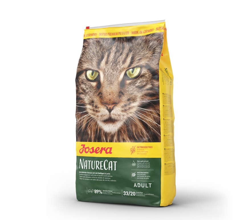 

Сухой корм для котят и взрослых кошек с домашней птицей NatureCat 10 кг Josera BGL-JO-63