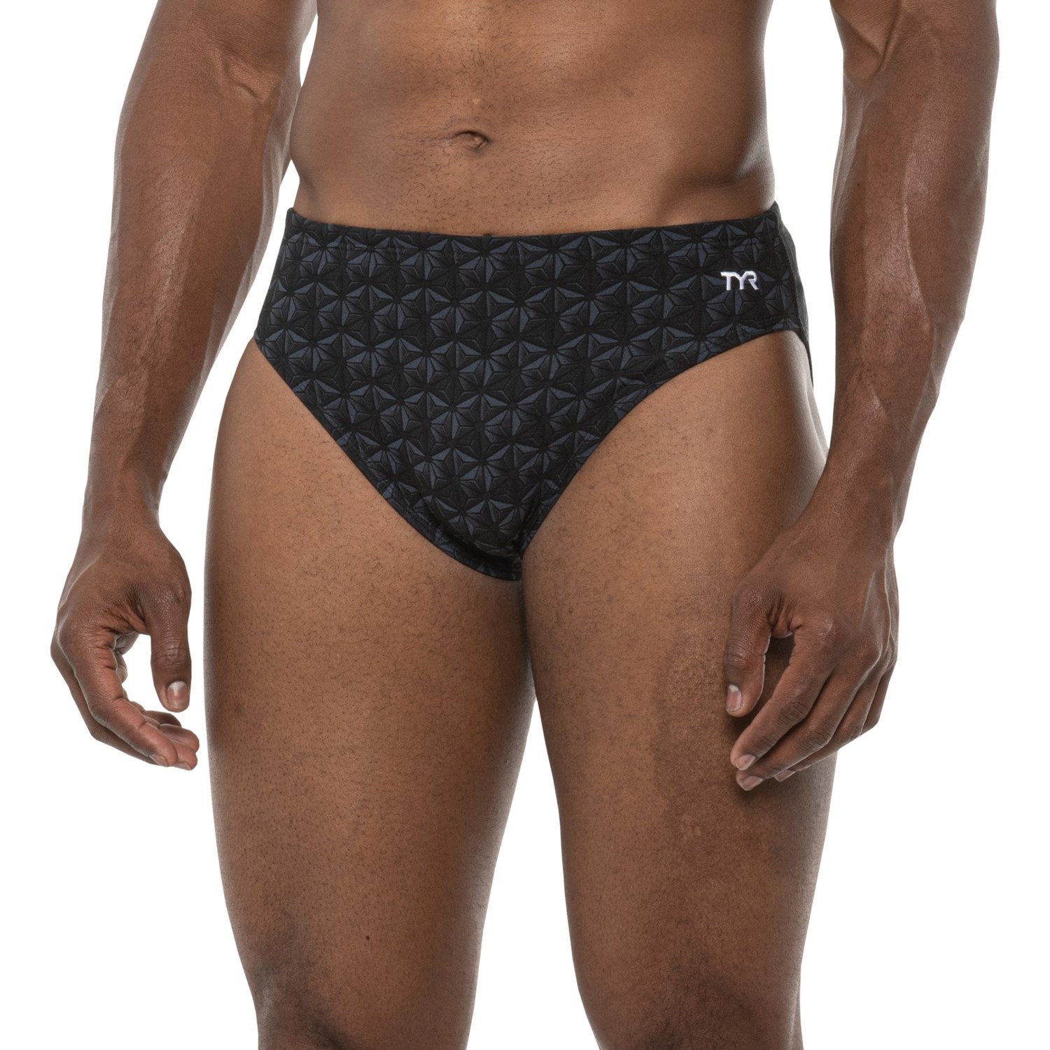 

Шорты для плавания TYR Illume All-Over Racer Swim Briefs - UPF 50+ Black/Grey, 36W 32L