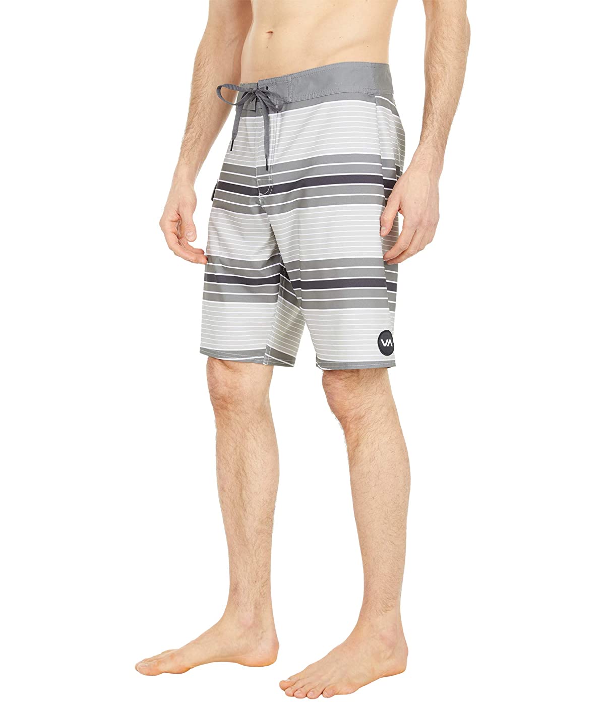 

Шорты для плавания RVCA Uncivil 20" Stripe Trunks Smoke, 31W 32L