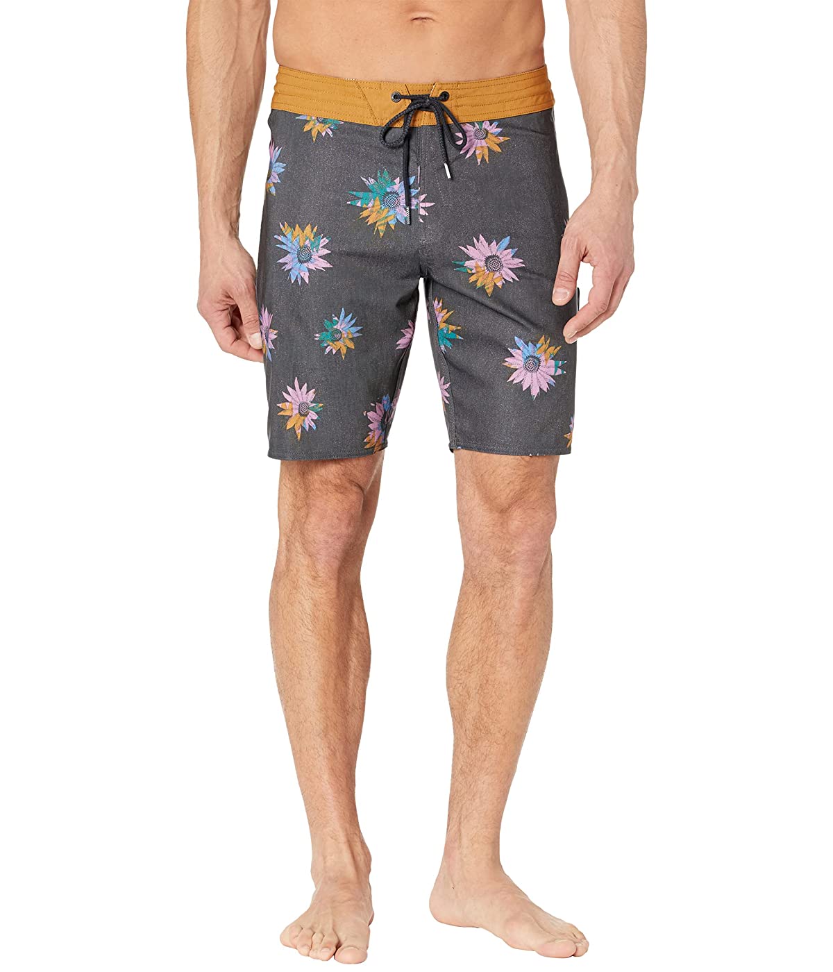

Шорты для плавания Volcom Natural Visions Stoney 19" Boardshorts Black, 34W 32L
