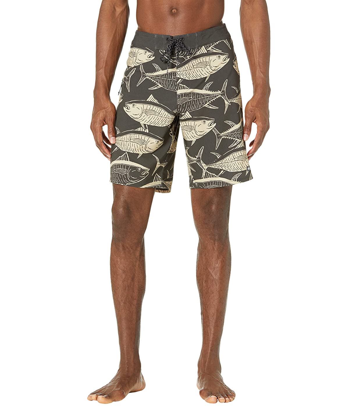 

Шорты для плавания Salty Crew Longline 19" Boardshorts Black, 34W 32L