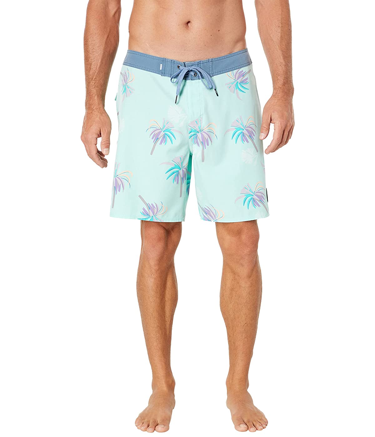 

Шорты для плавания Quiksilver Surfsilk Washed Sessions 18" Boardshorts Blue Tint, 36W 32L