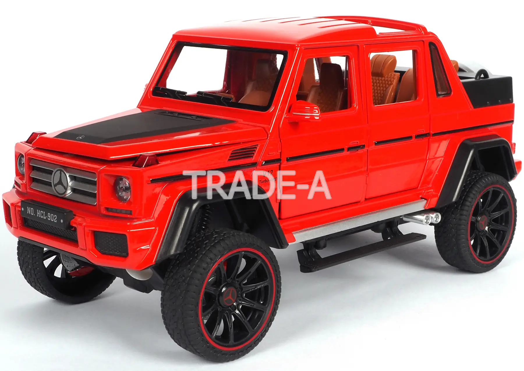 

Машинка Автопром 7579 Mercedes Gelandewagen Off road V12 Turbo-4wd красный