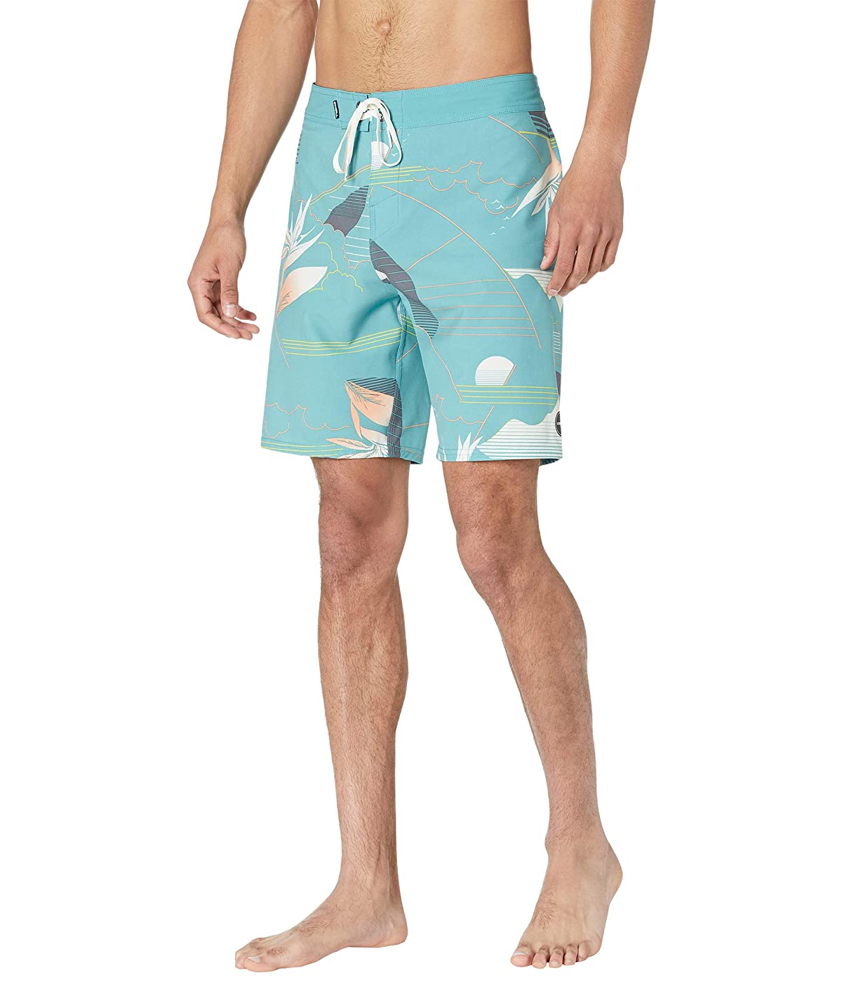 

Шорты для плавания O'Neill Hyperfreak Waka Boardshorts Ocean, 36W 32L