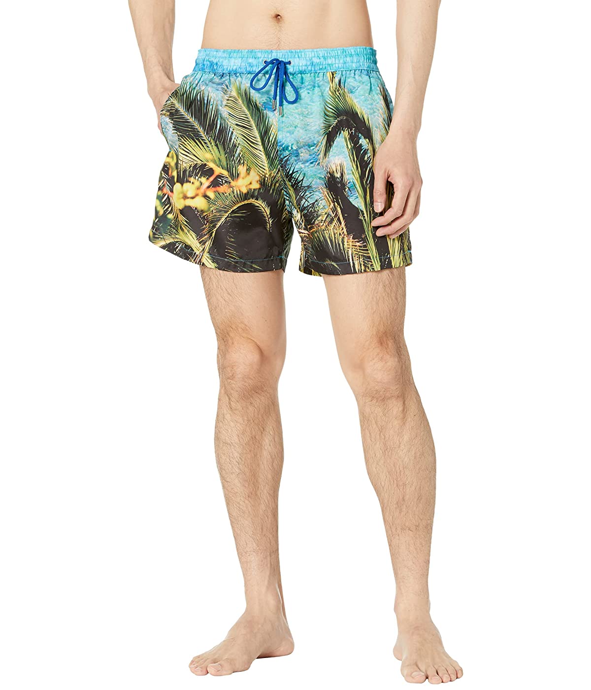 

Шорты для плавания Paul Smith Palm Tree Swim Shorts Turquoise, M (46)