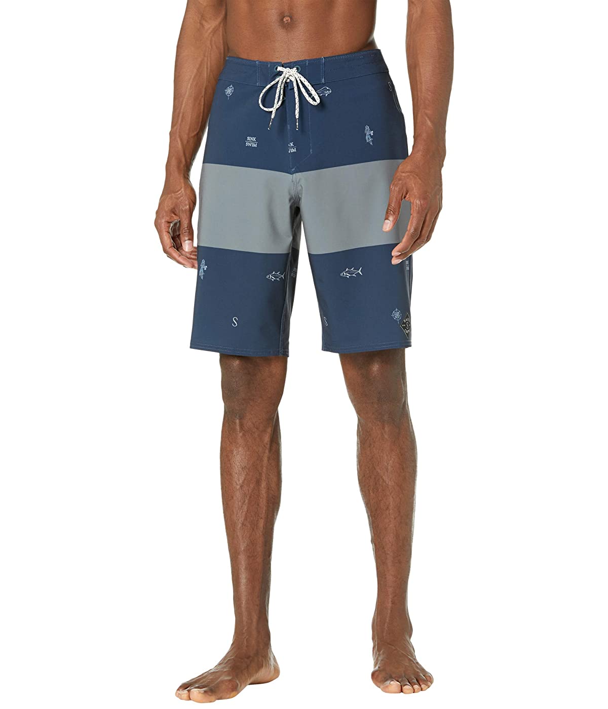 

Шорты для плавания Salty Crew Topwater 21" Boardshorts Navy, 34W 32L