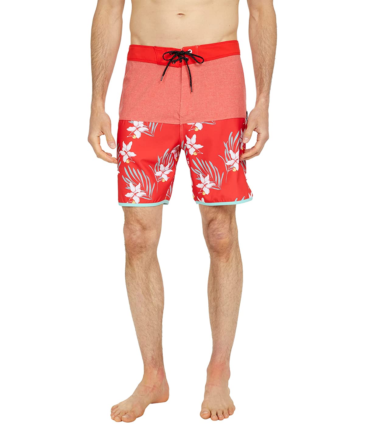 

Шорты для плавания Hurley Phantom Malibu Blocked 18" Boardshorts Chile Red, 36W 32L