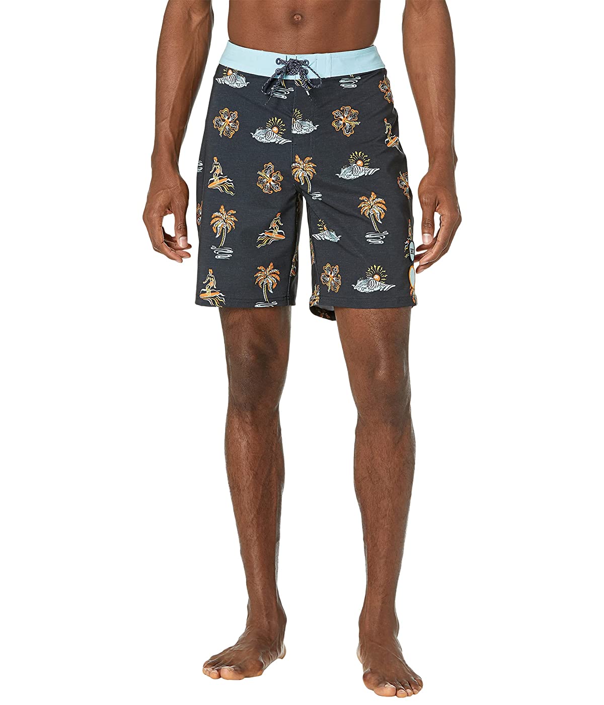 

Шорты для плавания Rip Curl Mirage Dukes 19" Boardshorts Black, 34W 32L