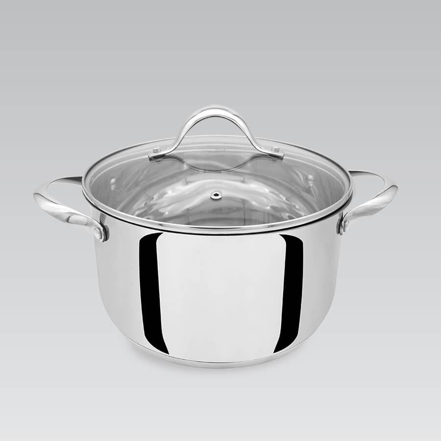 

Каструля с крышкой Maestro MR-3519-22 22см 4,5л