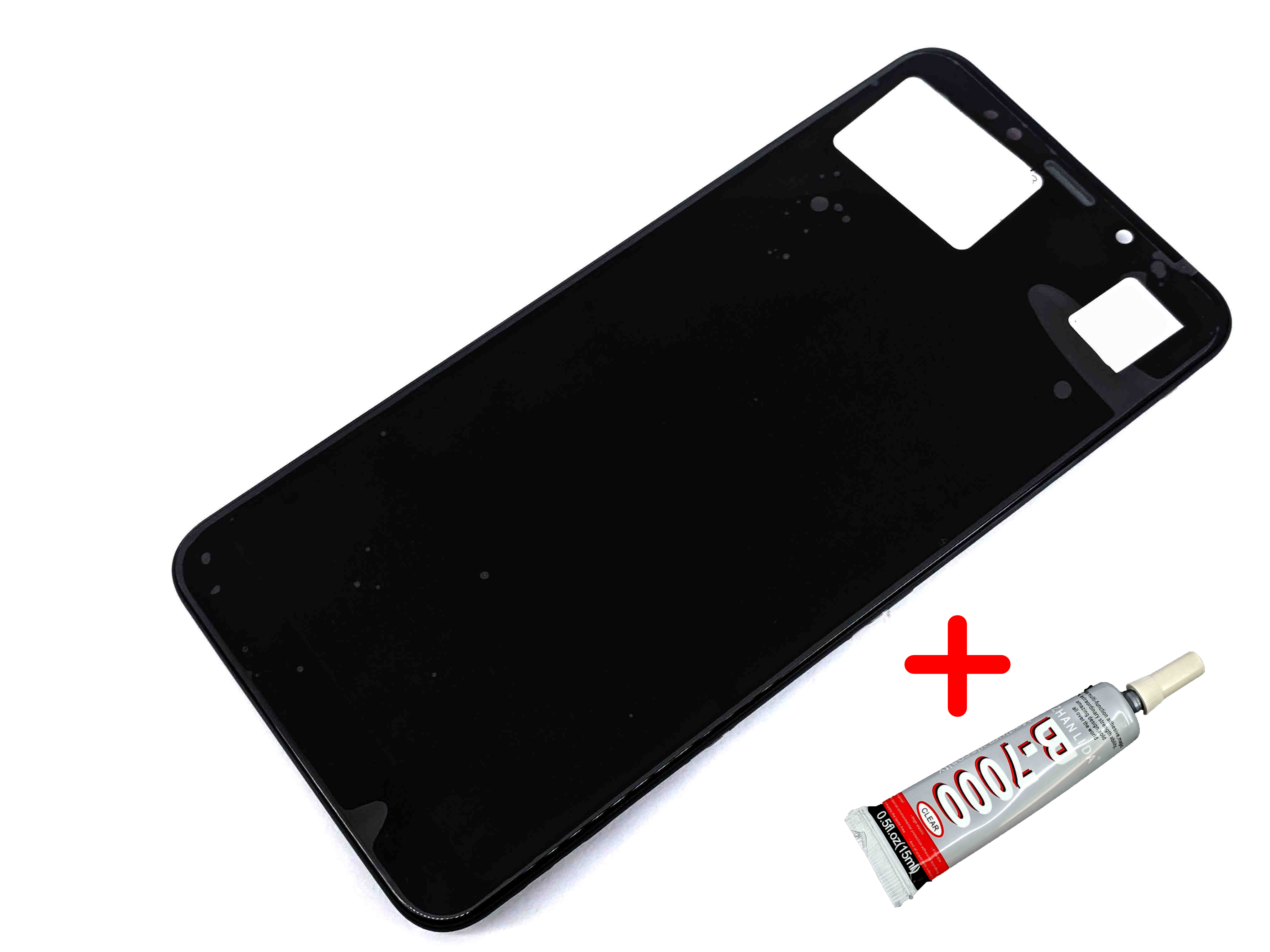 

Дисплей + сенсор (модуль) экран Xiaomi Redmi 5 Plus черный + рамка High Copy + клей B7000