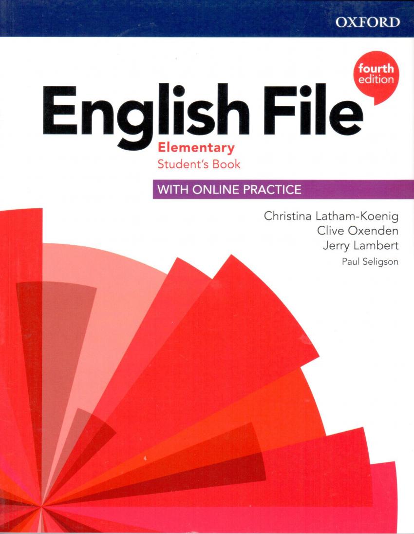 

Книга English File 4th edition Elementary Student's Book with Online Practice