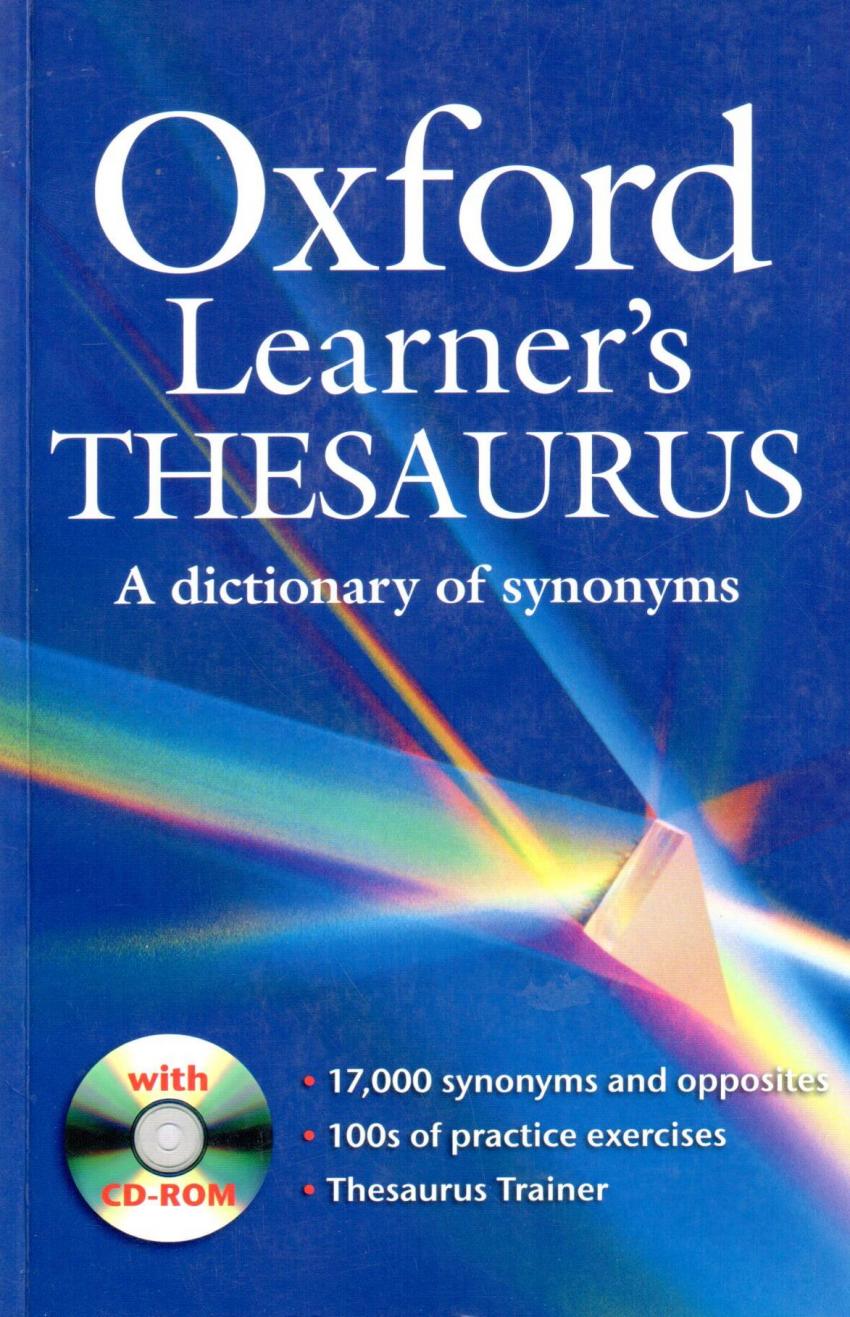 

Словник Oxford Learner's Thesaurus