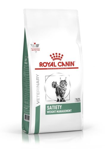 

Лечебный корм для кошек контроль избыточного веса SATIETY WEIGHT MANAGEMENT FELINE 3,5 кг Royal Canin BGL-RC-369