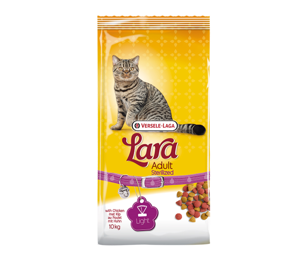 

Cухой корм для кастрированных котов и стерилизованных кошек Lara Adult Sterilized 10 кг Lara BGL-VL-179