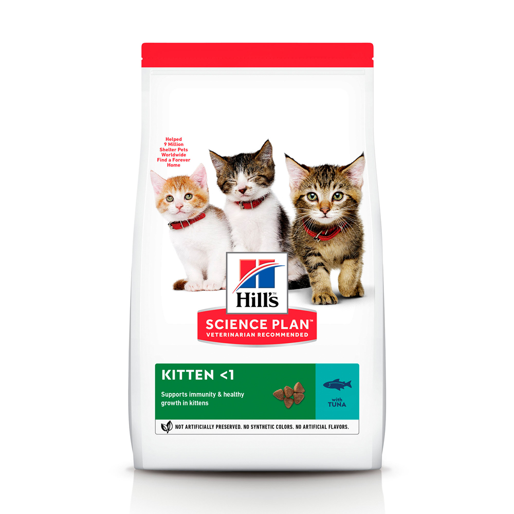 

Сухой корм для котят с тунцом Hill's Science Plan Kitten 1,5 кг Hill`s BGL-HI-101