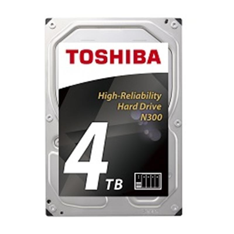 

Жесткий диск HDD SATA 4 TB Toshiba N300 NAS 7200rpm 128MB (HDWQ140UZSVA)