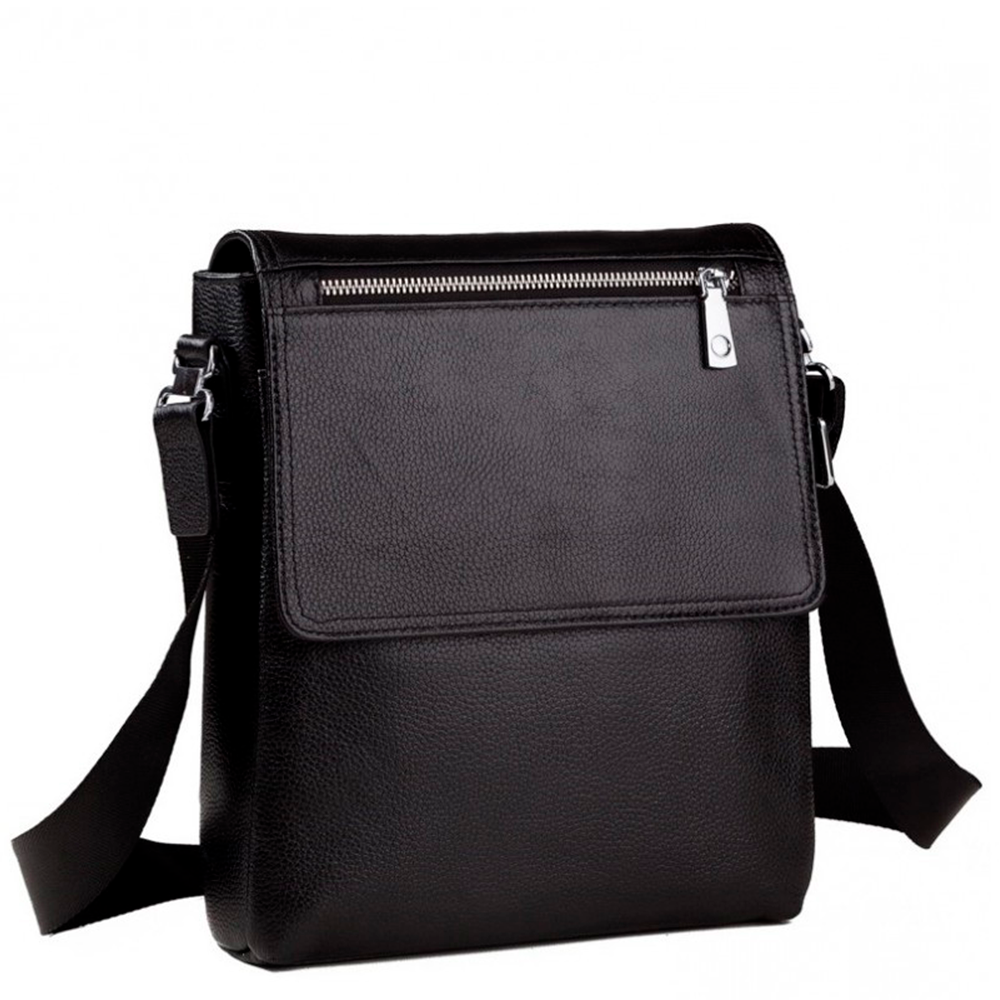 

Мужская кожаная сумка месенджер Tiding Bag M2994A-NM 23 х 27 х 6 Черный
