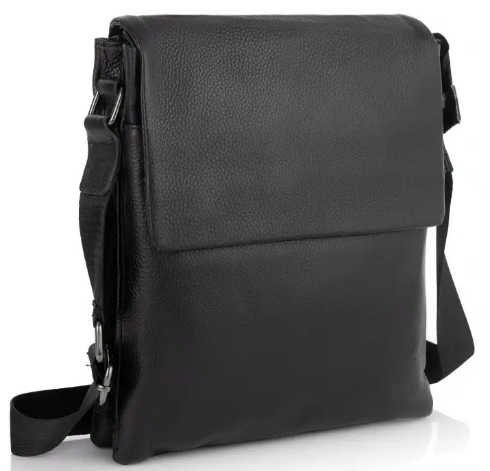 

Мужская кожаная сумка месенджер Tavinchi 14422-NM 24 x 28 x 5 Черный