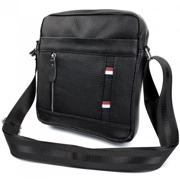 

Мужская кожаная сумка месенджер Tiding Bag 1380-NM 23 х 26 х 6 Черный