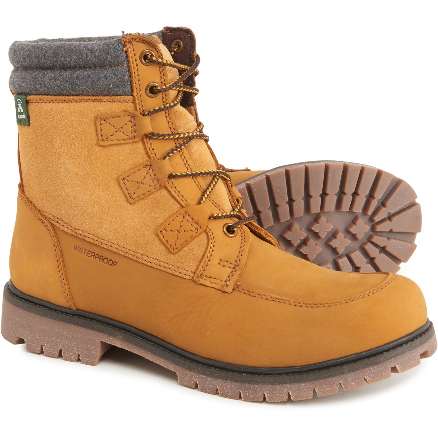 

Ботинки Kamik Takodam - Waterproof, Nubuck Tan, 41 (260 мм)