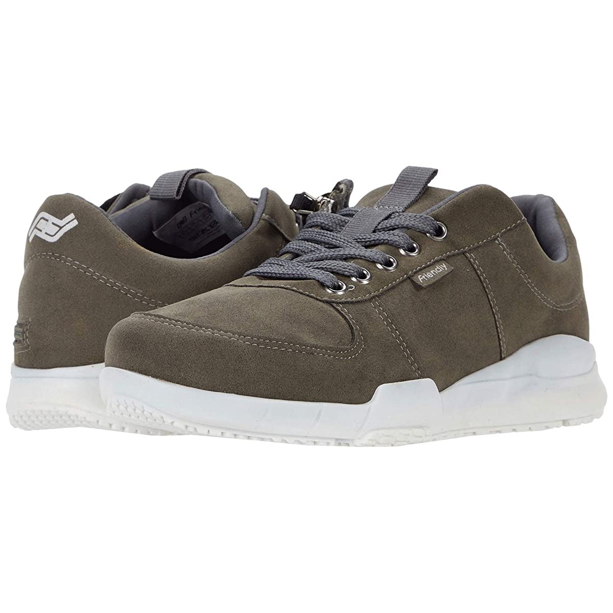 

Кроссовки на молнии Friendly Shoes Medimoto LT Steel Grey, 44 (290 мм)
