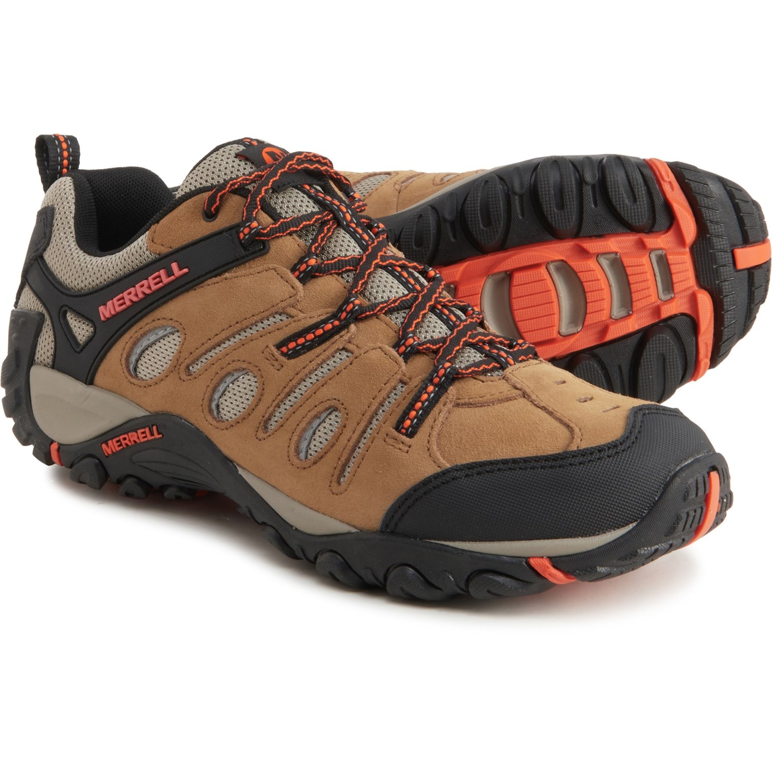 

Кроссовки Merrell Crosslander Vent - Suede Otter/Merrell Orange, 41.5 (260 мм)