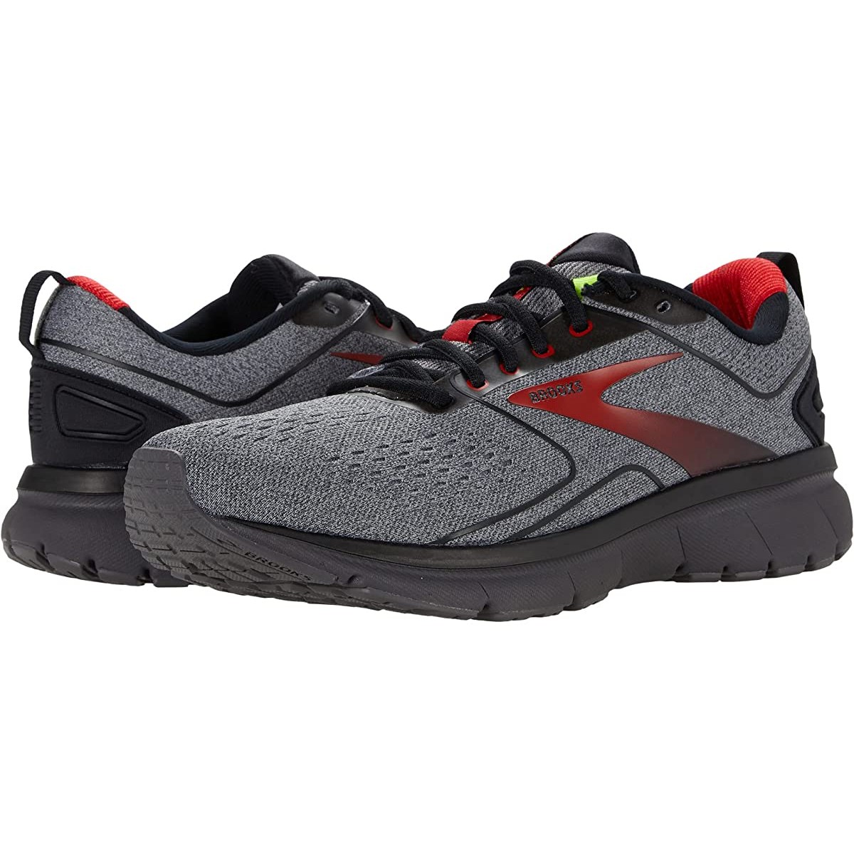 

Кроссовки Brooks Transmit 3 Alloy/Black/High-Risk Red, 44 (280 мм)