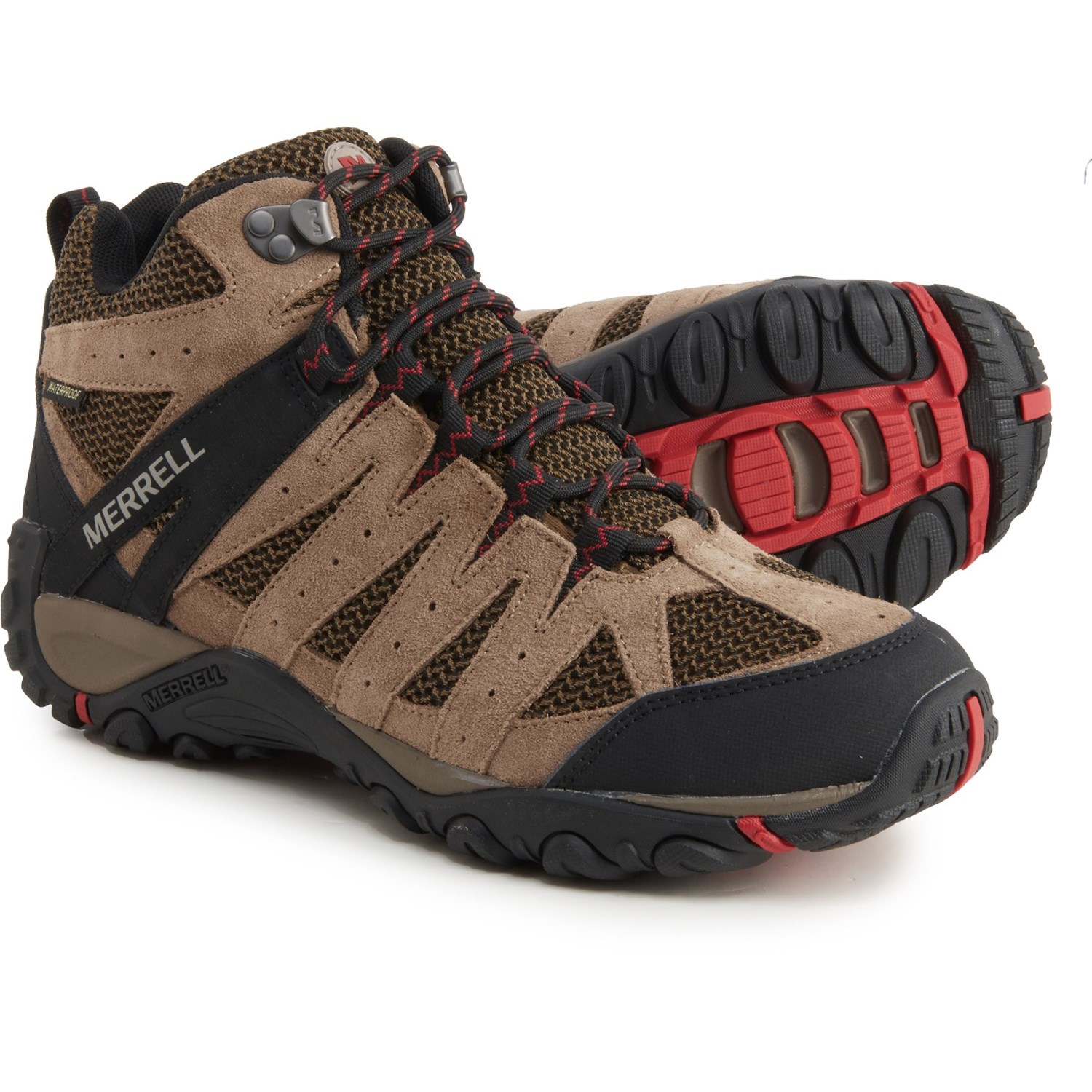

Ботинки Merrell Accentor 2 Mid Vent - Waterproof, Suede Kangaroo, 41.5 (260 мм)