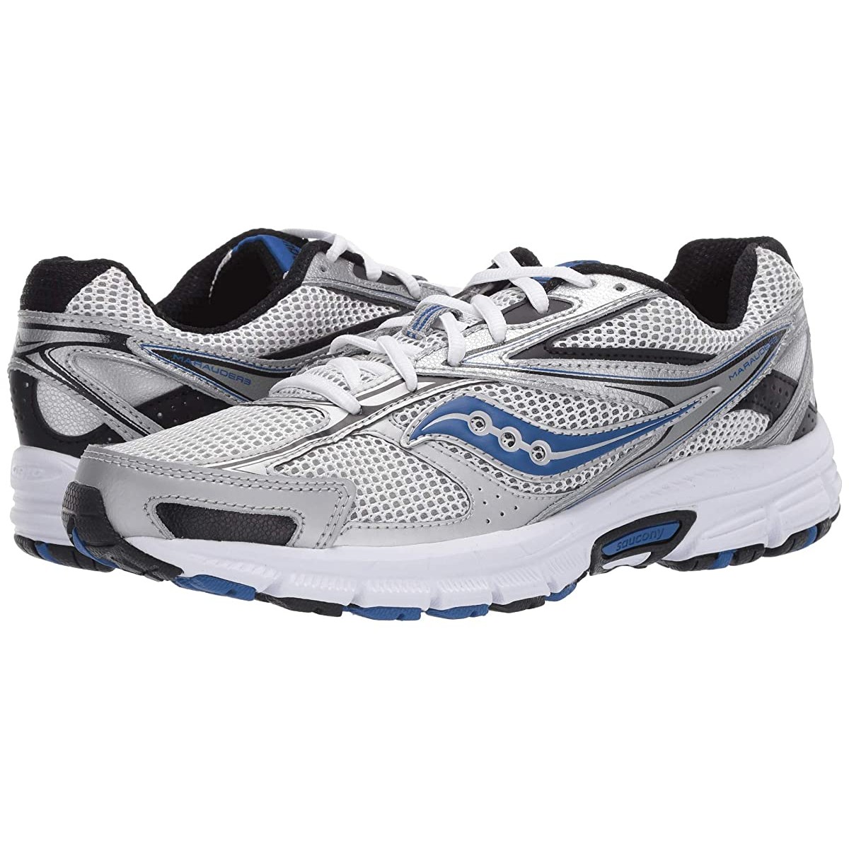 

Кроссовки Saucony Grid Marauder 3 Silver/Grey/Blue, 41 (260 мм)