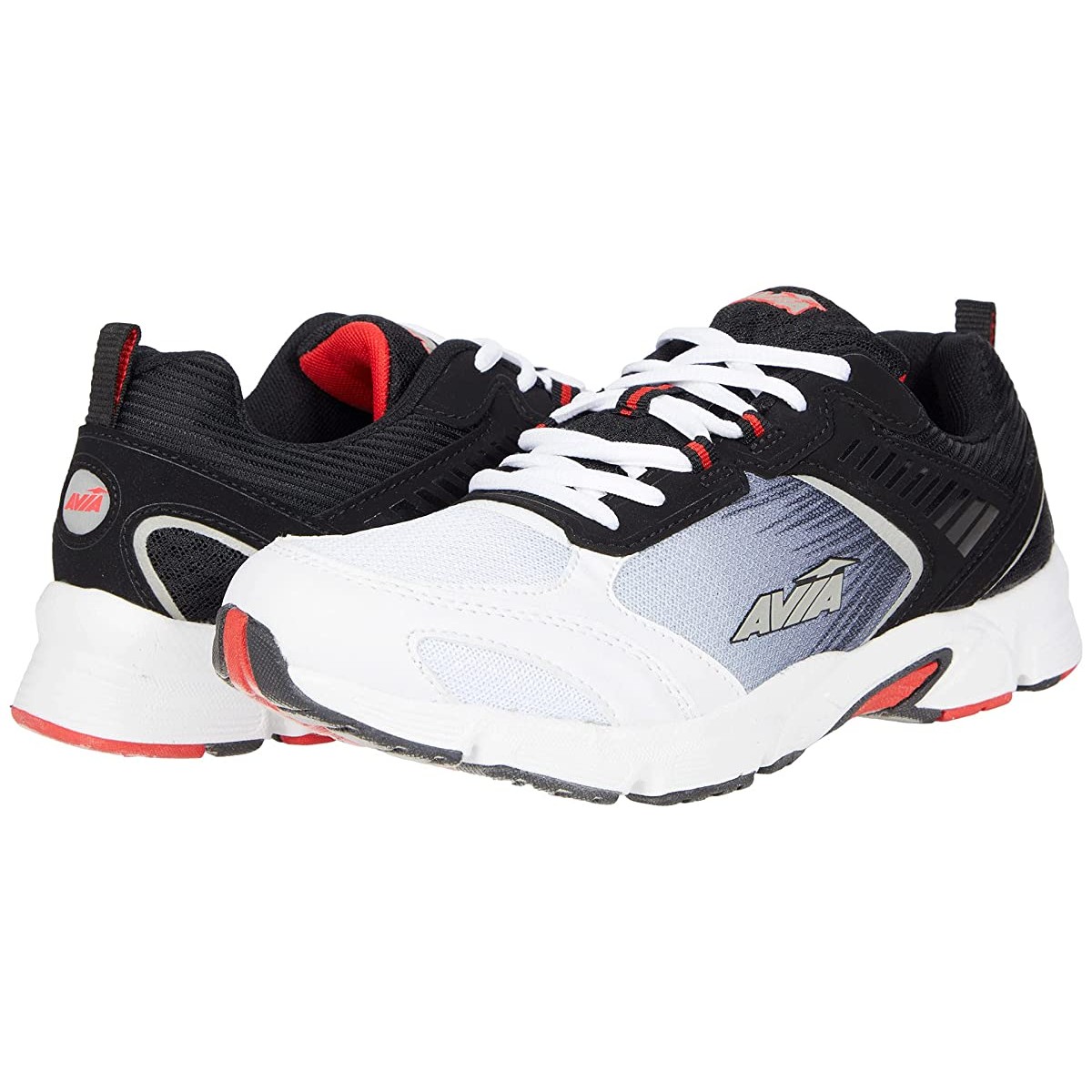 Кроссовки Avia Avi-Forte 2.0 Black/White/Fiery Red, 44 (290 мм)