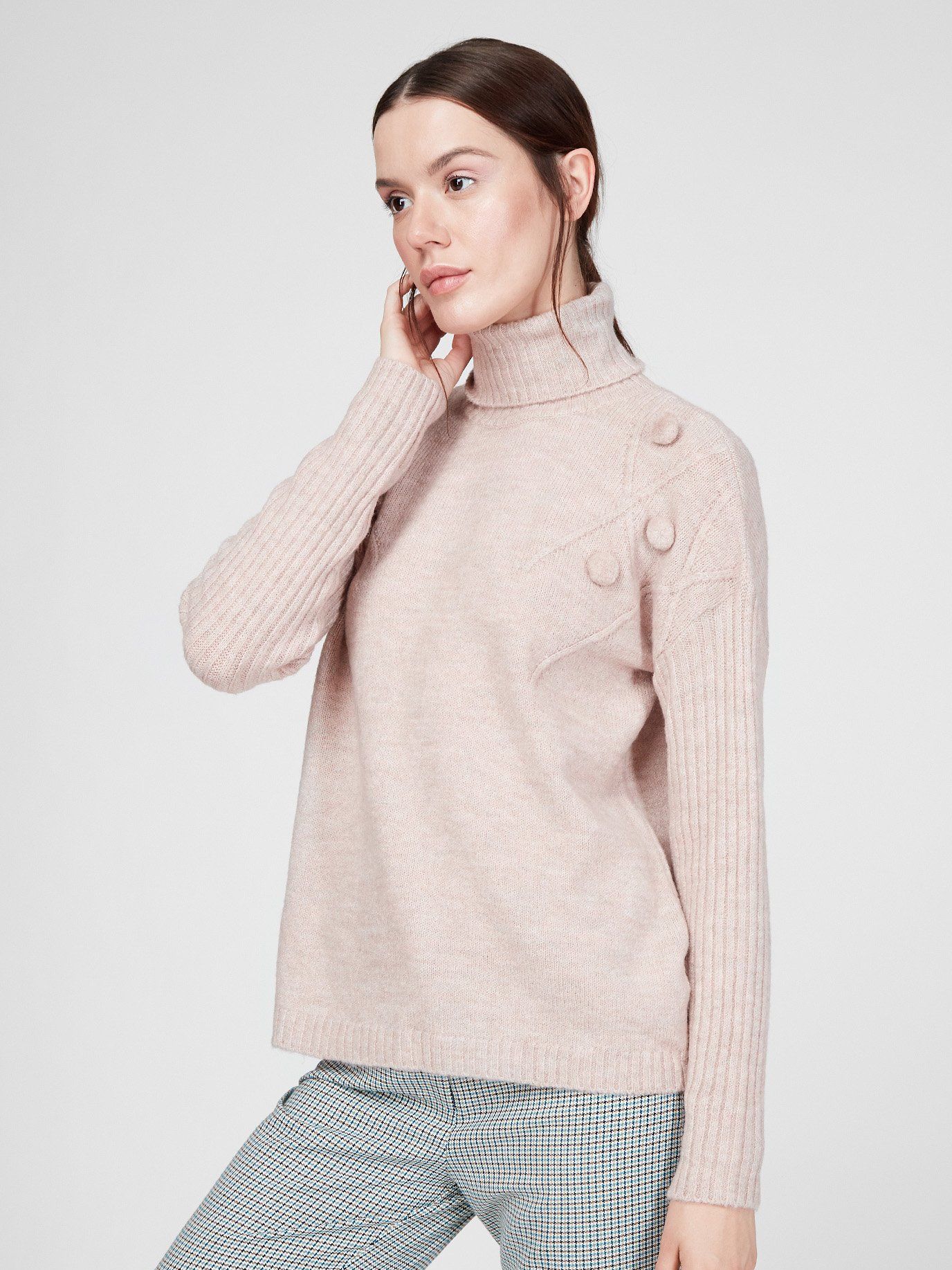 

Гольф Sassofono A201-SC-27665 / Пудра, Гольф Sassofono A201-SC-27665 L/XL Пудра