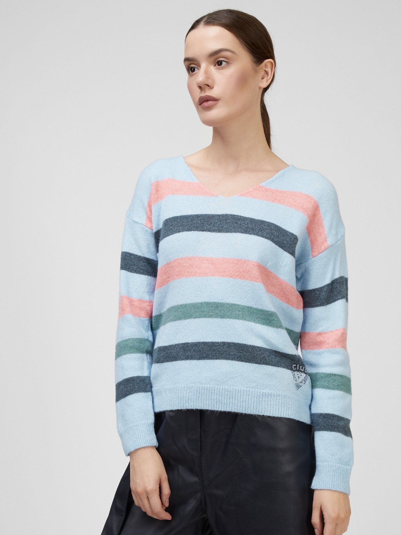 

Пуловер Sassofono A201-SC-7128 S/M Голубой