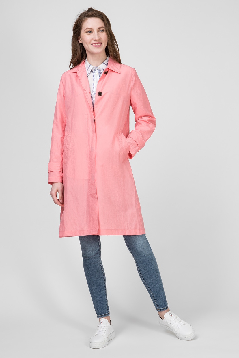 

Женский розовый плащ CLAUDIA PACKABLE CRINKLE MAC Tommy Hilfiger 38 WW0WW27755