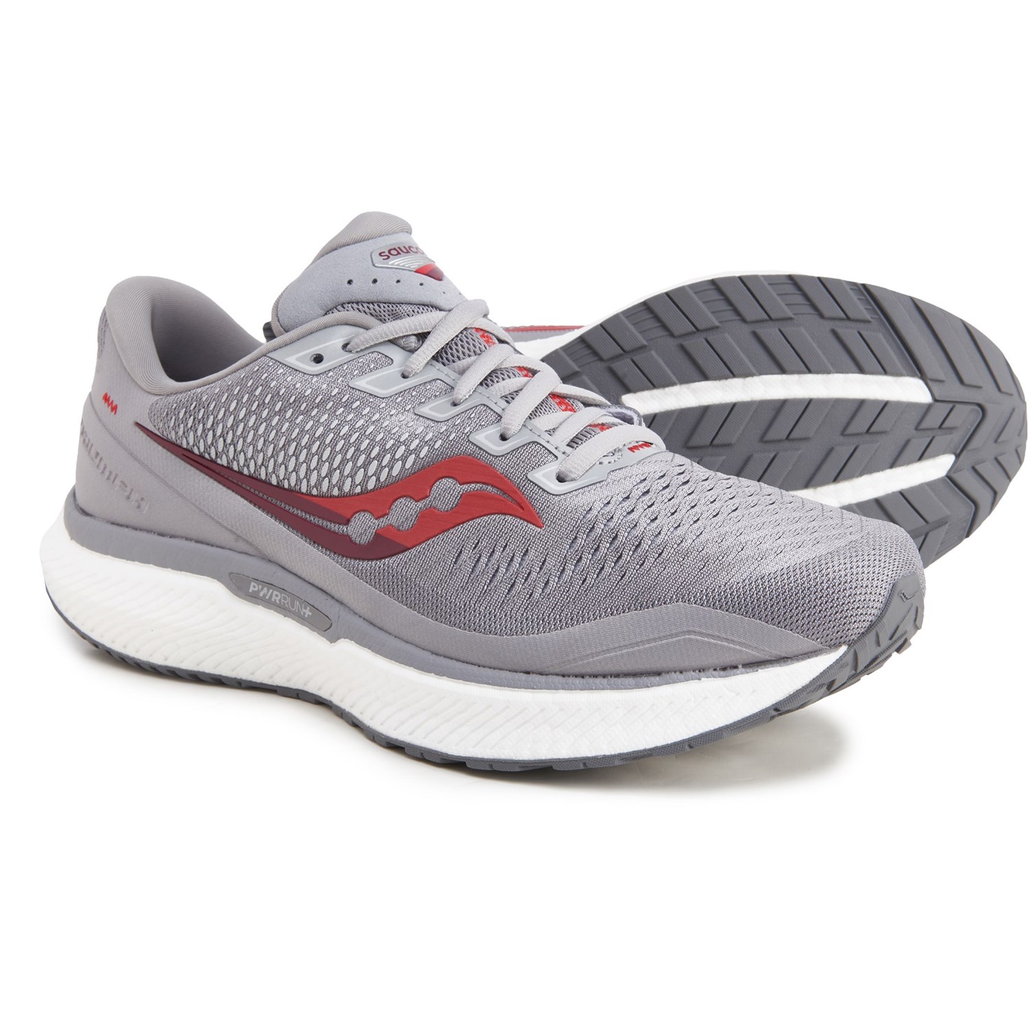 

Кроссовки Saucony Triumph 18 Running Alloy/Red, 41 (260 мм)