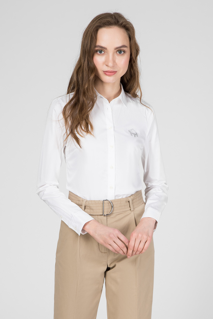 

Женская белая рубашка DALMA Tommy Hilfiger 32 WW0WW26767
