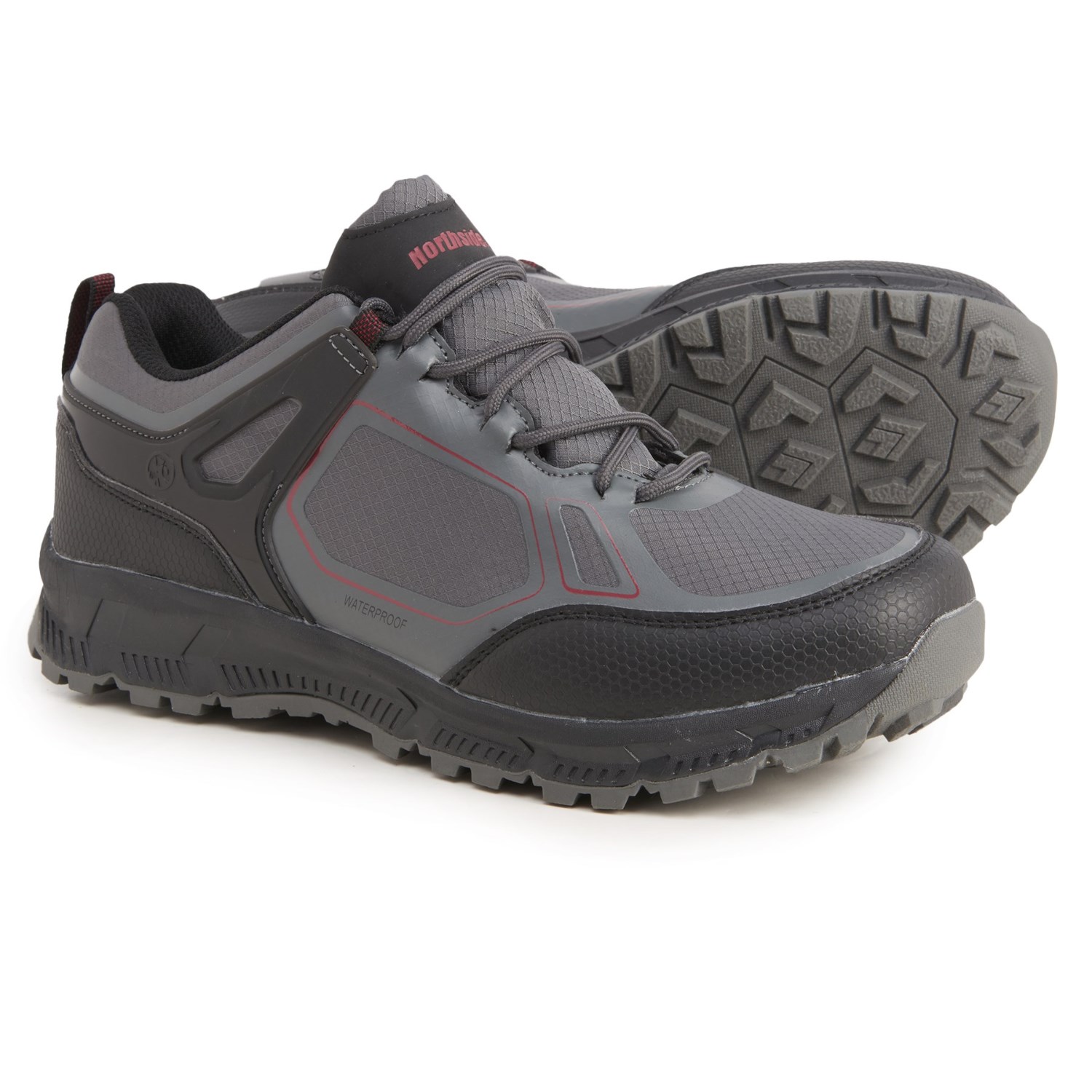 

Кроссовки Northside Beaumont Low - Waterproof Dark Grey/Red, 42.5 (275 мм)