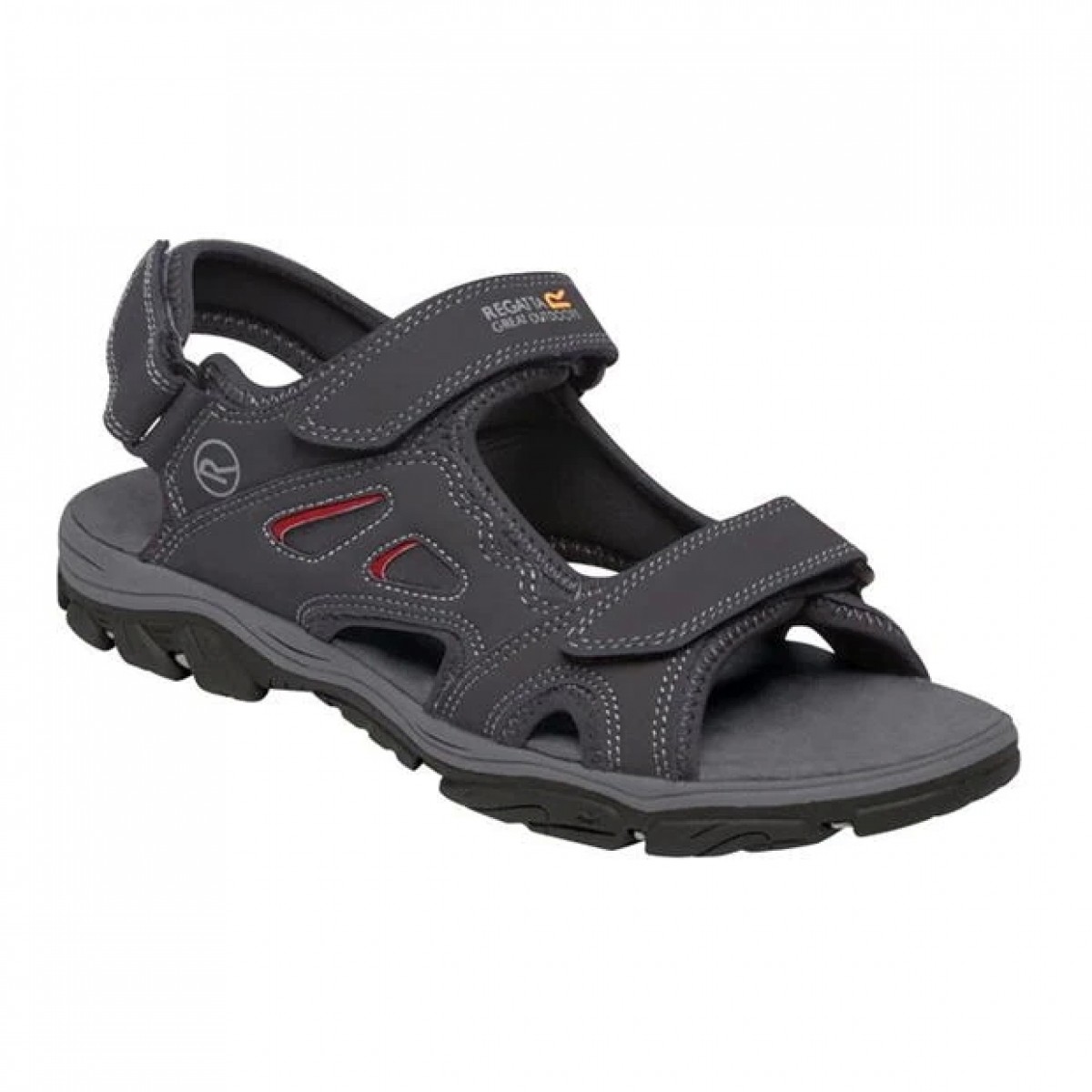 

Сандалии Regatta Holcombe Vent Lightweight Sandal Ash/RioRed, 39