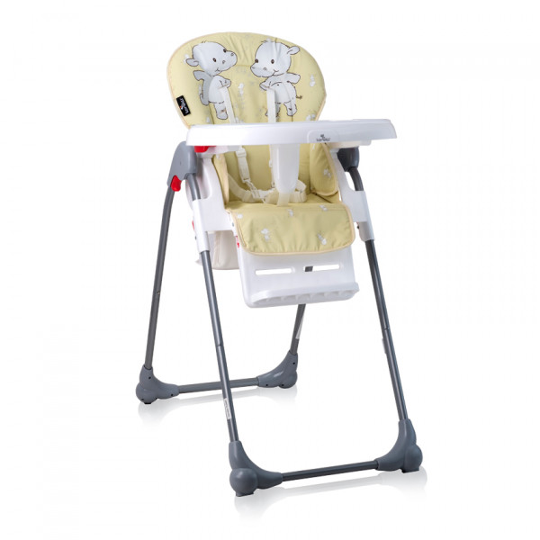 

Стульчик для кормления Bertoni OLIVER yellow happy hippo (B- 20853)