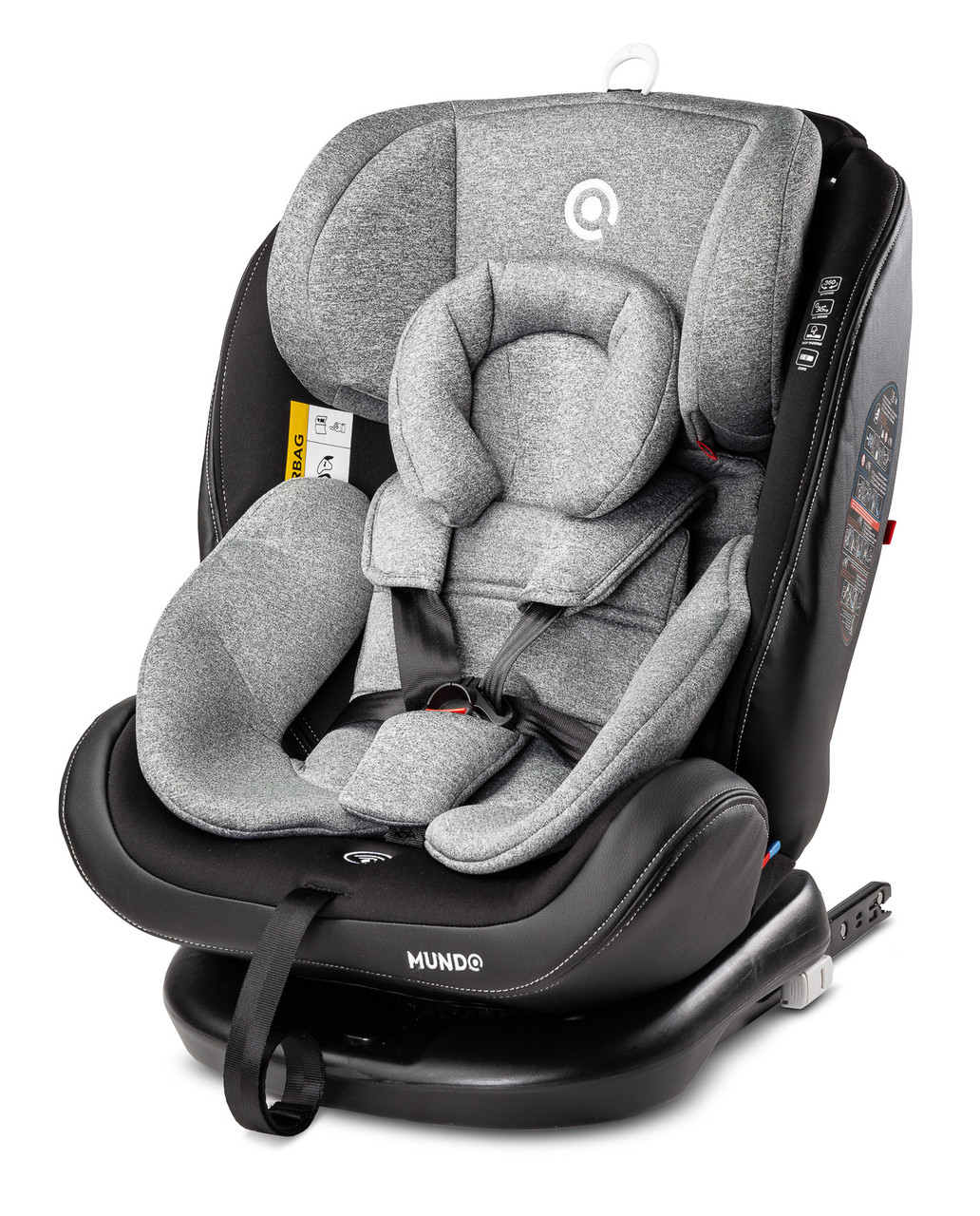 

Детское автокресло Caretero Mundo Isofix (0-36 кг.) Grey