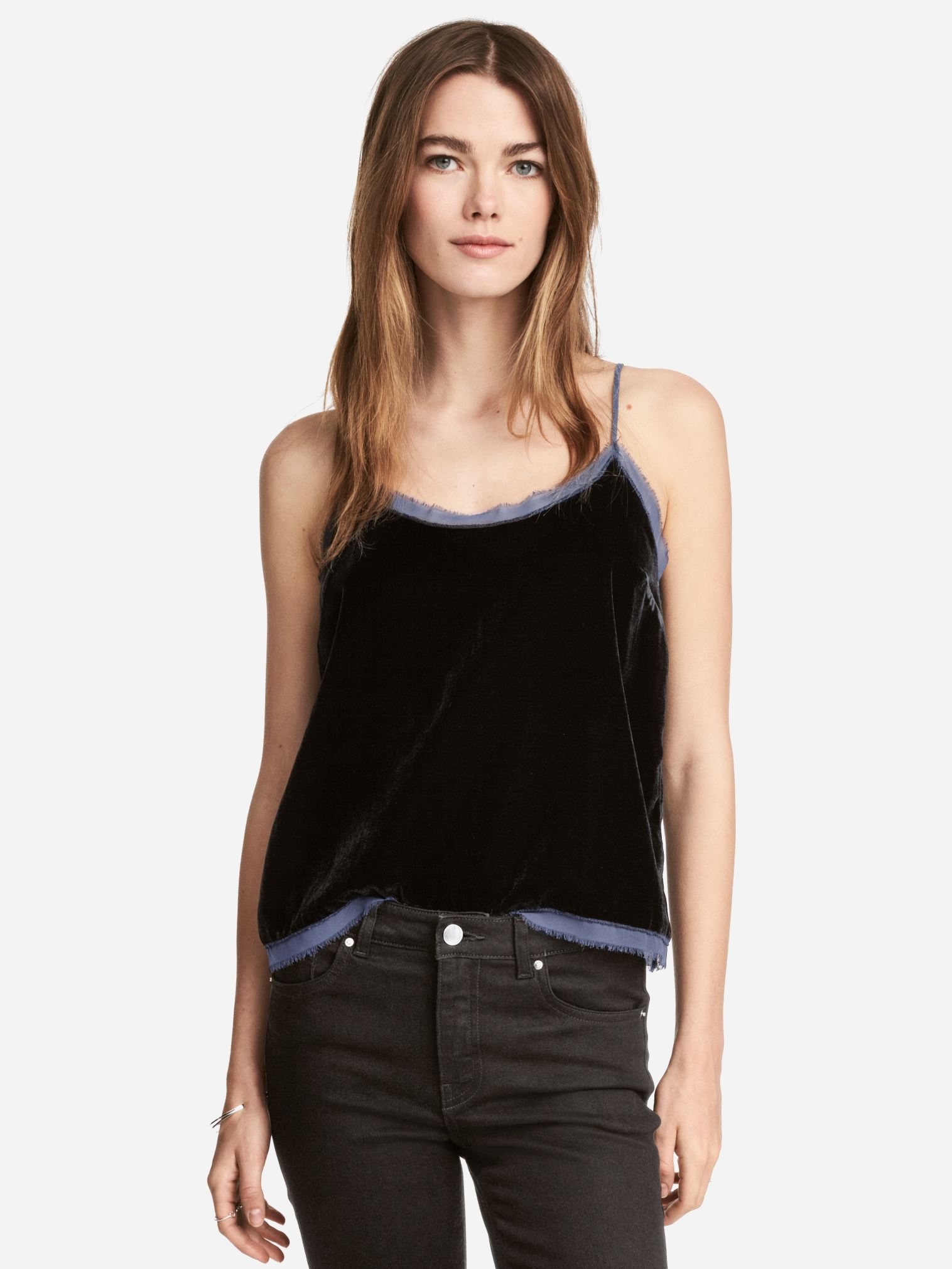 

Топ H&M 212-503033  Темно-синий, Топ H&M 212-503033 32 Темно-синий
