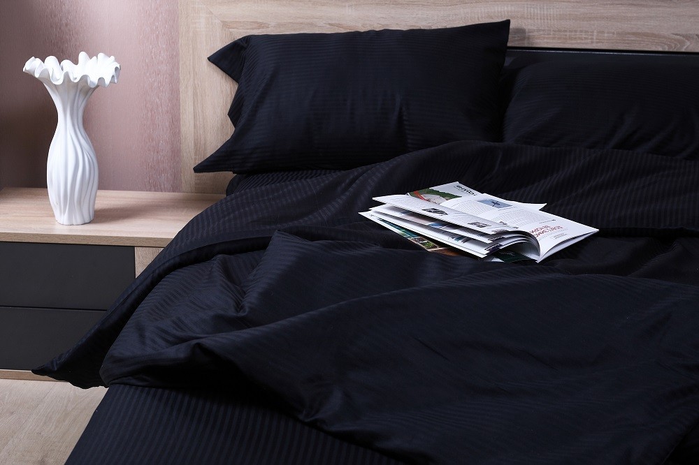 

Пододеяльник на пуговицах Marca Marco Black Stripe 180х210
