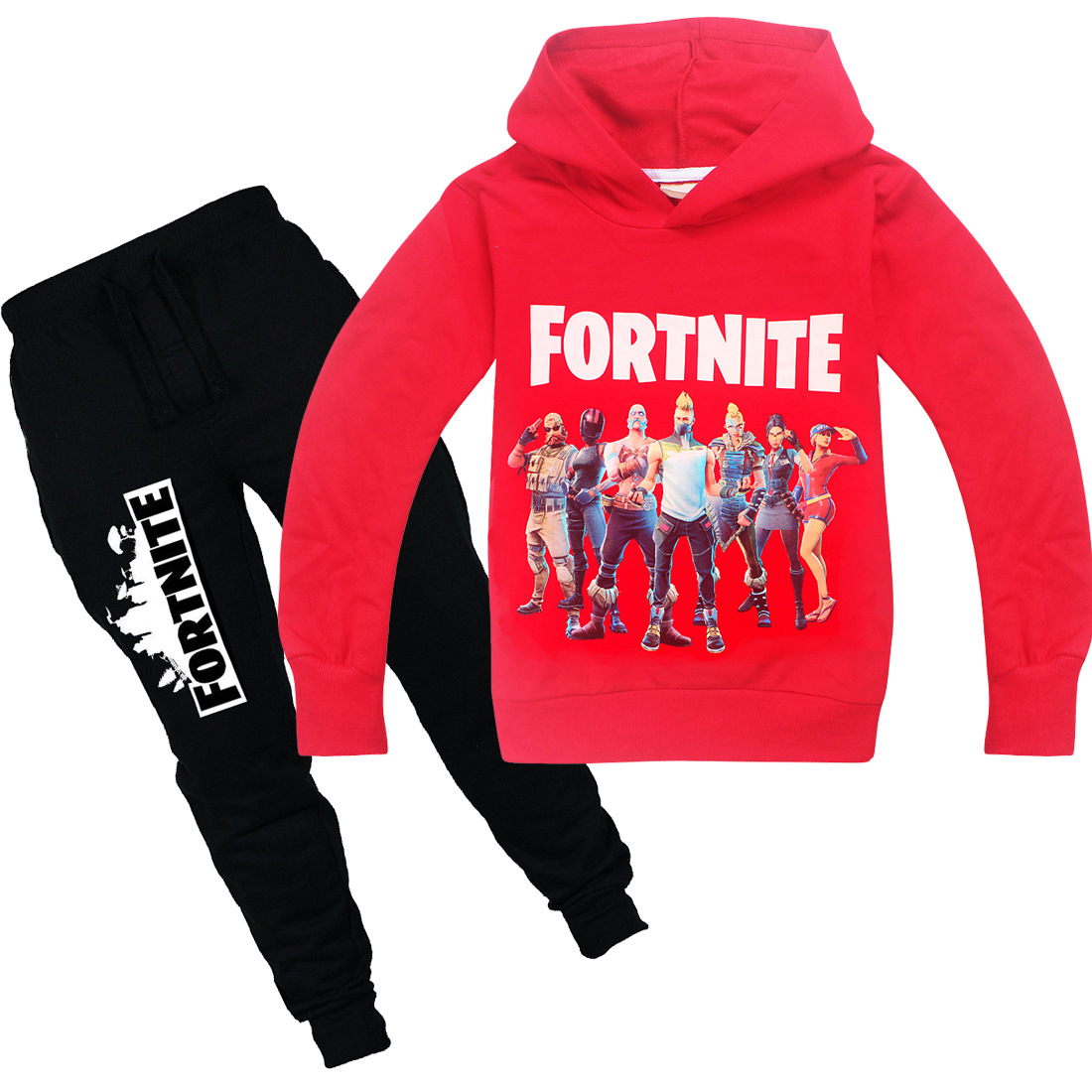 

Детский костюм foanja Fortnite 120 см Красно-черный 2812-7823