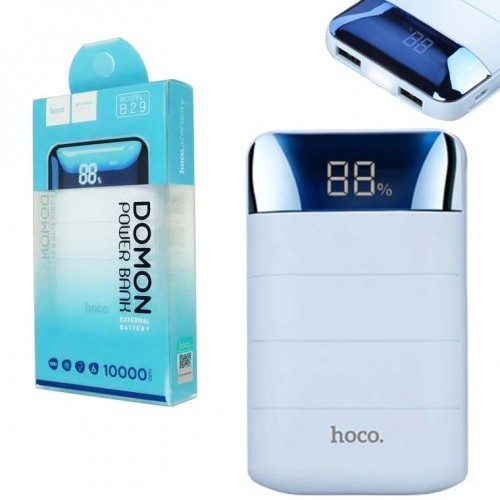 

Повербанк Power Bank Hoco B29 Domon 10000 белый