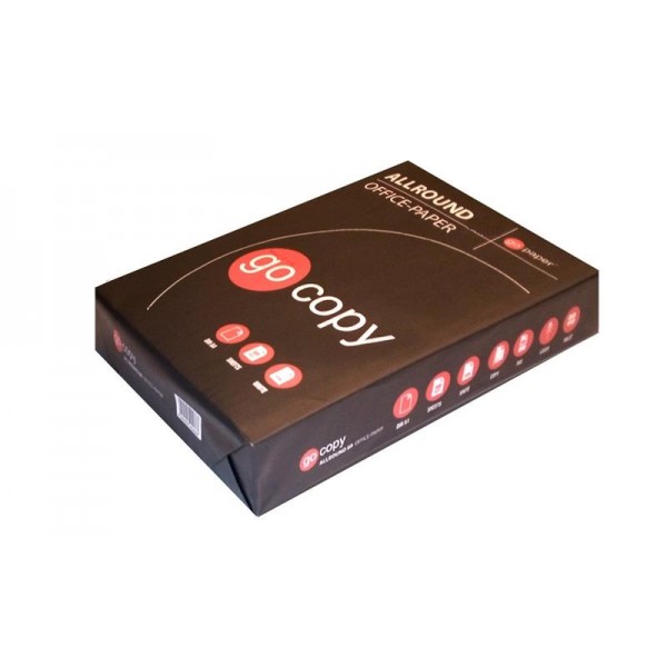 

Бумага GO COPY 75g/m2, A4, 500л, class C, белизна 160% CIE