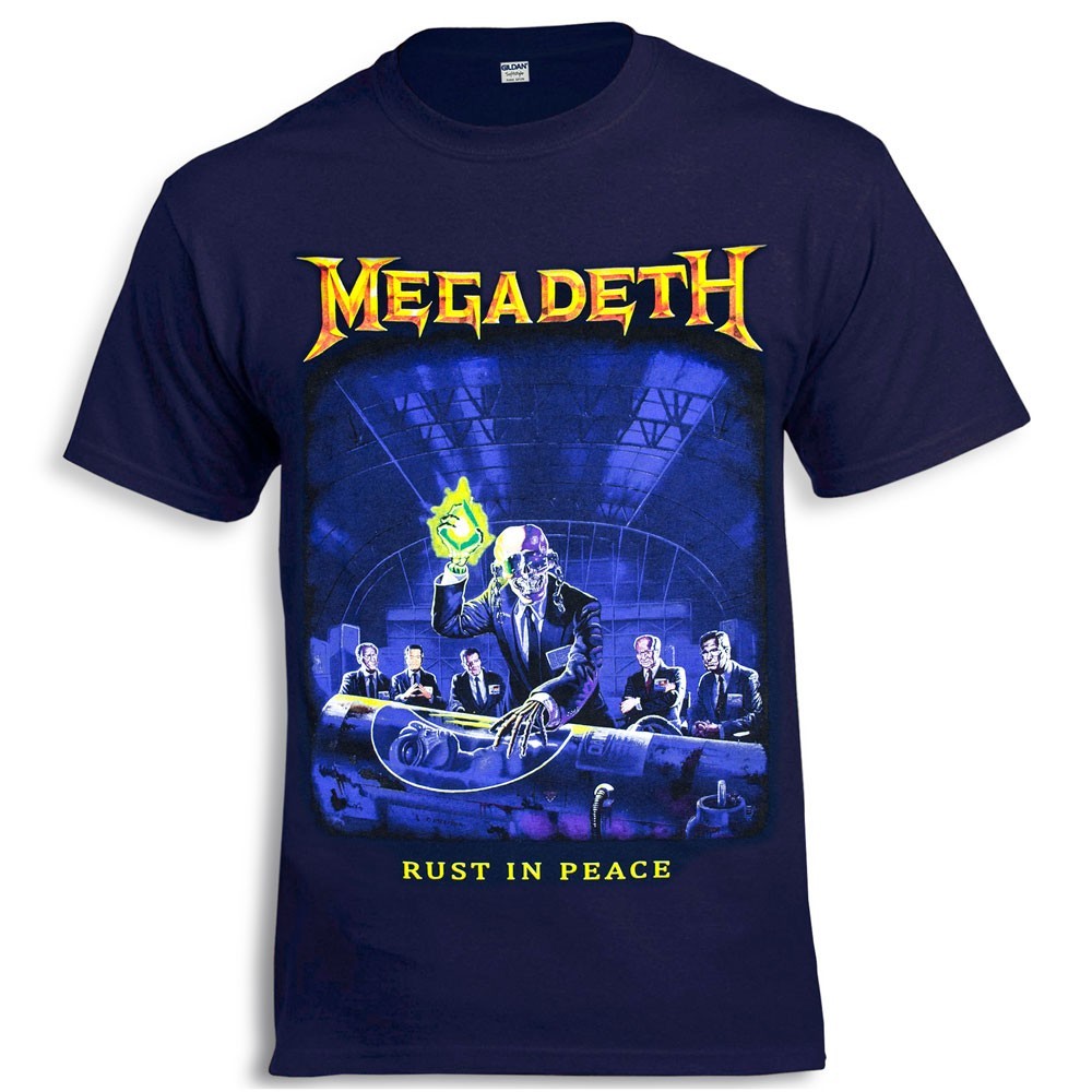 

Футболка Talisman MEGADETH Rust In Peace Темно-синий, Футболка Talisman MEGADETH Rust In Peace Темно-синий S