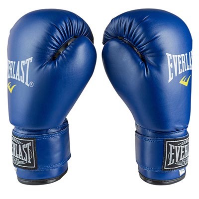

Перчатки боксерские на липучке Everlast BO-0718 (р-р 12oz, синий)