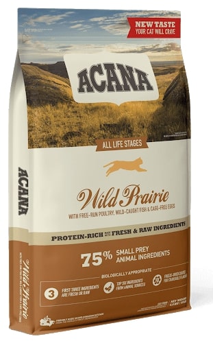 

Сухой корм для кошек и котят Wild Prairie CAT & KITTEN 340 г Acana BGL-AC-198