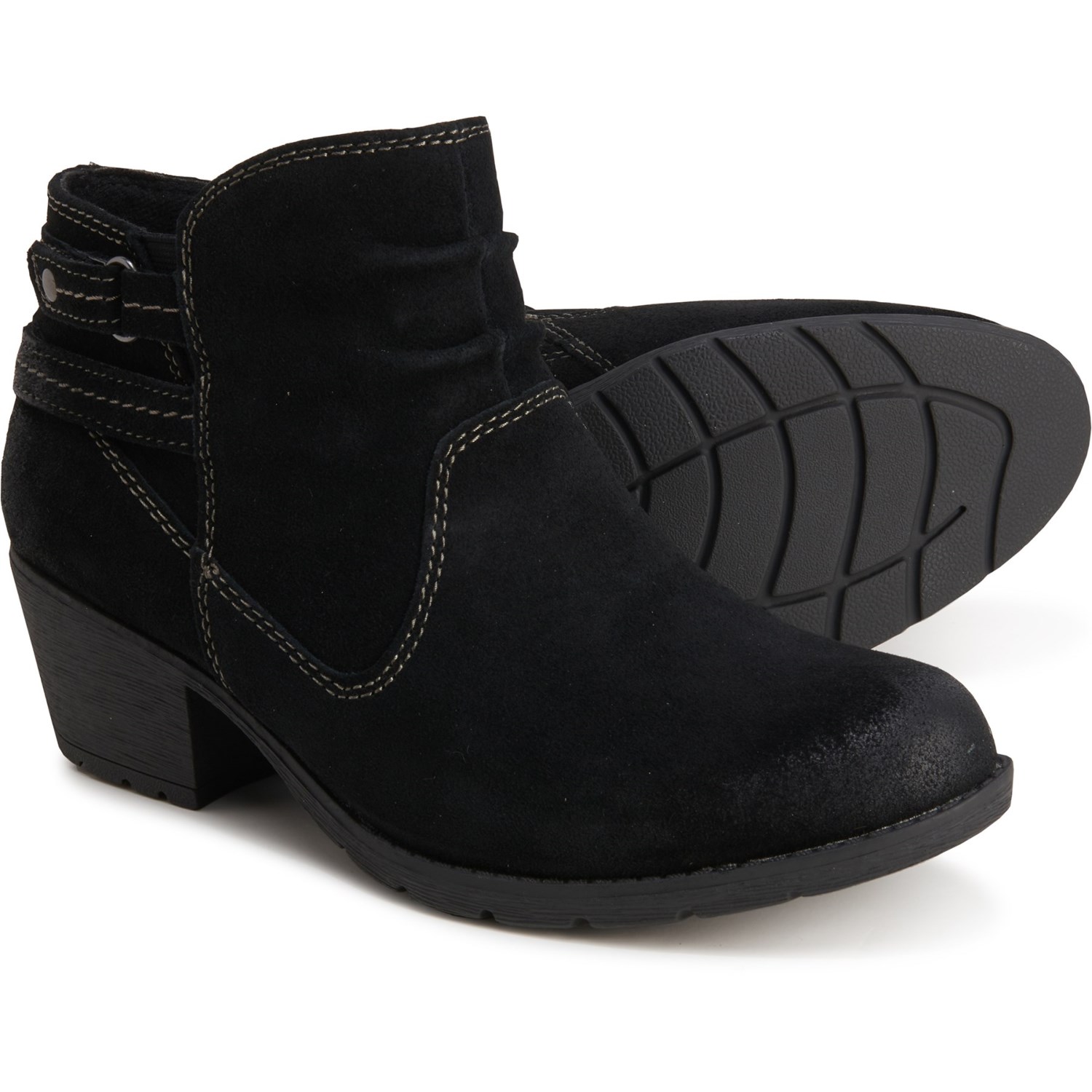 

Ботинки Earth Origins Oakland Alissa Ankle Booties - Suede Black, 36 (230 мм)