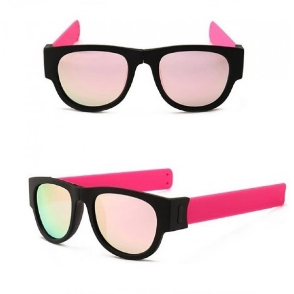 

Очки браслеты солнцезащитные поляризованные SINLE Slap 5 Pink Sv
